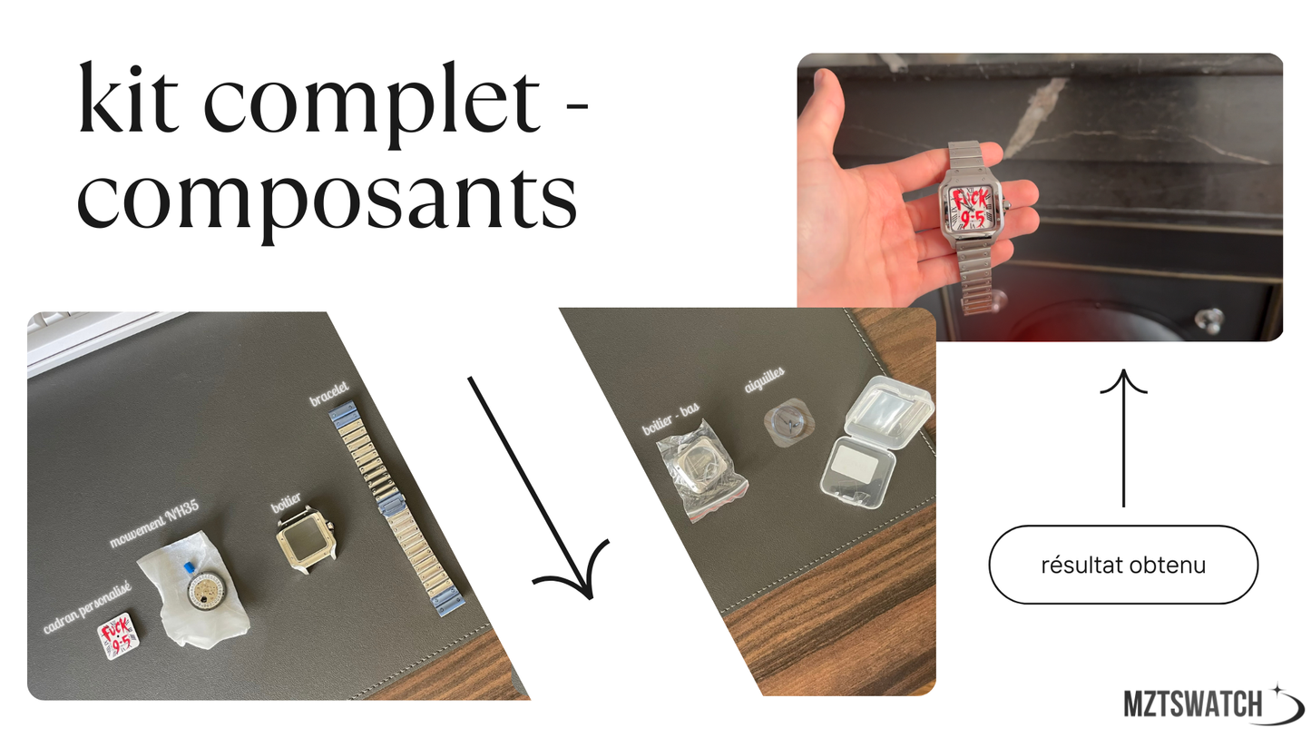 KIT COMPLET - COMPOSANTS MONTRE